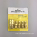 Copper 5 PCS Hydraulic Air Fitting Quick Coupler Set